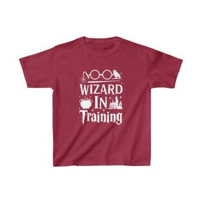 Wizard in Training - Kids Heavy Cotton™ Tee - Perfect for Little Potter Fans - Image 15