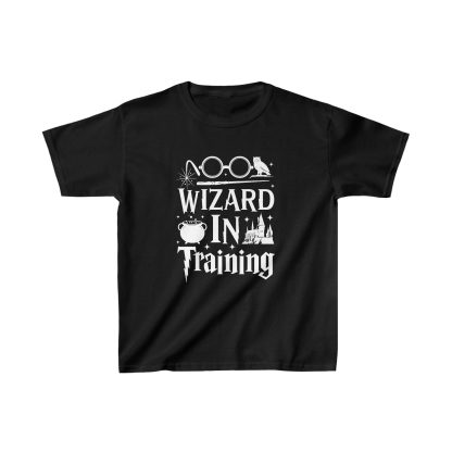 Wizard in Training - Kids Heavy Cotton™ Tee - Perfect for Little Potter Fans - Image 5