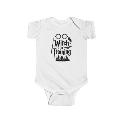 Witch In Training - Infant Onesie for Your New Potter Fan - Image 3