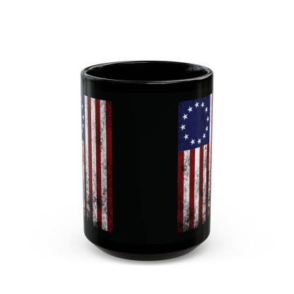 Betsy Ross Flag Mug – Patriotic Coffee Mug for American History Lovers - Image 2