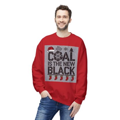 Coal Couture: Naughty, Stylish, and Ready to Sleigh Sweatshirt - Image 6