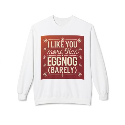 More Tolerable Than Eggnog? Sweatshirt - Image 4
