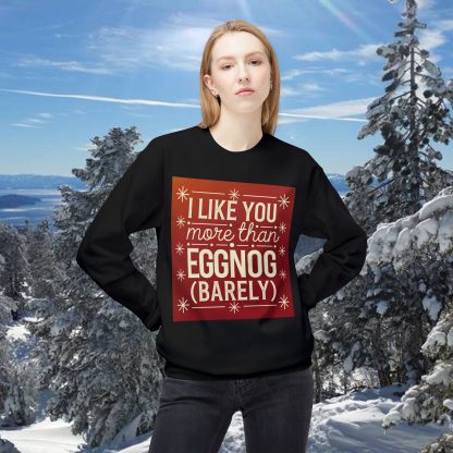 More Tolerable Than Eggnog? Sweatshirt - Image 8
