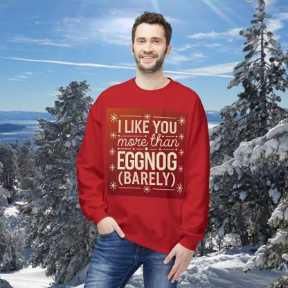 More Tolerable Than Eggnog? Sweatshirt - Image 3