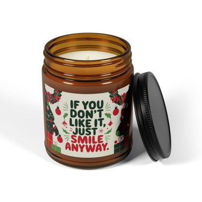 The ‘Smile Anyway’ Holiday Candle – Lighten Up, Literally! - Image 2