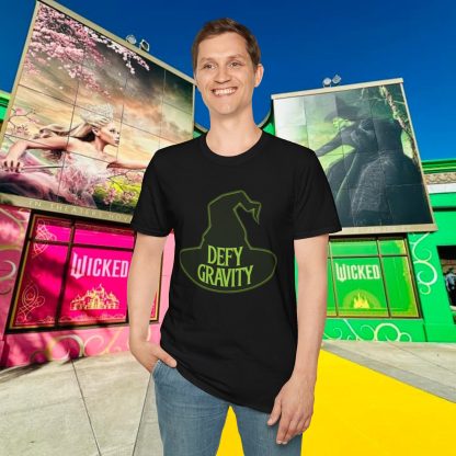 Defy Gravity Softstyle T-Shirt - Wear the Magic, Live the Message - Image 3