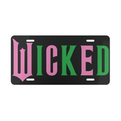 Drive in Style with a Wicked Twist Vanity Plate