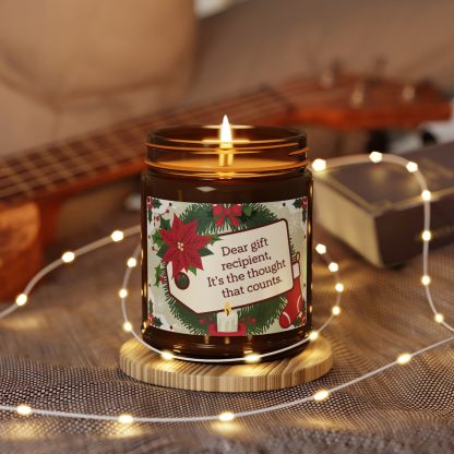 Thought That Counts Candle – Warm Glow, Witty Gift - Image 3