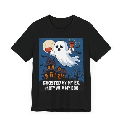 Ghosted My Ex, Party With My Boo - Jersey Tee - Image 5