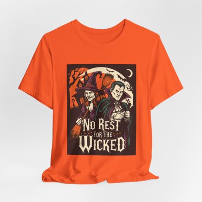 Eternal Halloween Hustle: No Rest for the Wicked Tee - Image 9