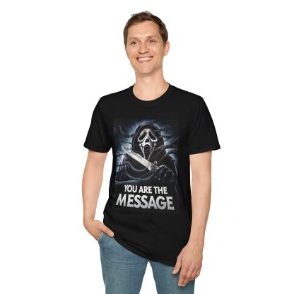 Be the Star of Your Own Horror Flick with the "You Are the Message" Tee - Image 4