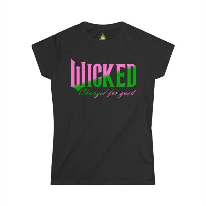 Changed for Good Wicked Women's T-shirt – A Magical Tribute to Glinda and Elphaba