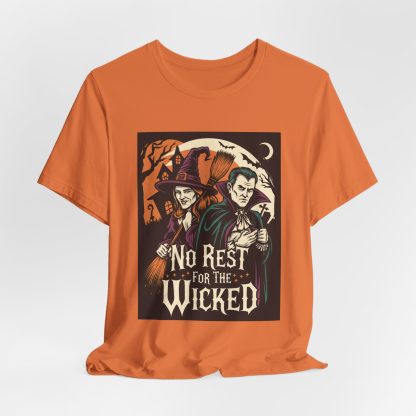 Eternal Halloween Hustle: No Rest for the Wicked Tee - Image 6