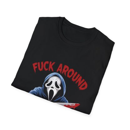 FAFO Ghostface Style - Softstyle T-Shirt - Image 2