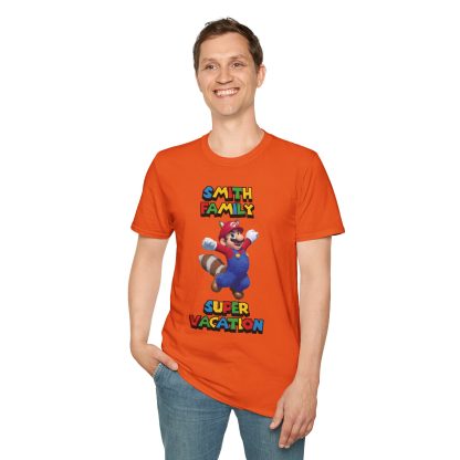 Customizable Family Vacation T-Shirt; Super Adventure Awaits! - Image 7