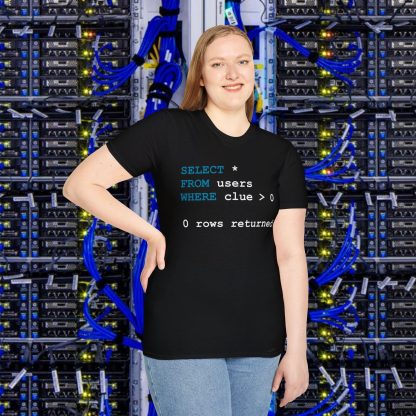 The SQL Slam for Clueless Situations T-Shirt - Image 4