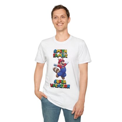 Customizable Family Vacation T-Shirt; Super Adventure Awaits! - Image 3