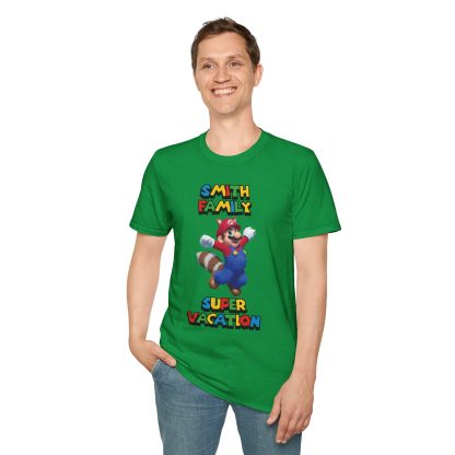 Customizable Family Vacation T-Shirt; Super Adventure Awaits! - Image 15