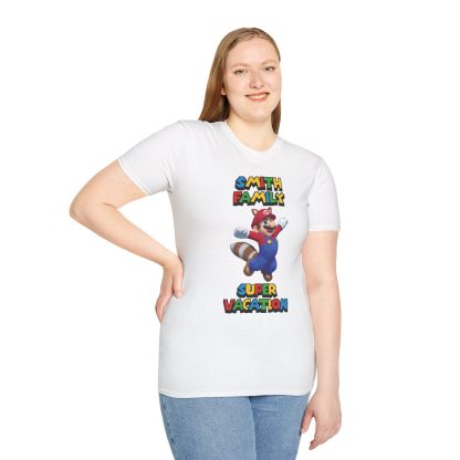 Customizable Family Vacation T-Shirt; Super Adventure Awaits! - Image 4