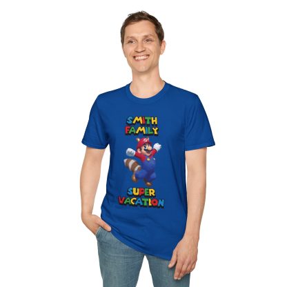 Customizable Family Vacation T-Shirt; Super Adventure Awaits! - Image 19