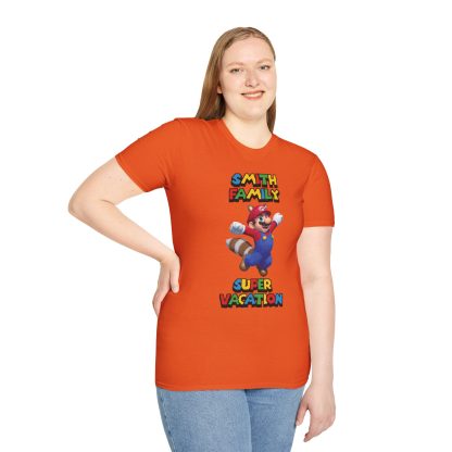 Customizable Family Vacation T-Shirt; Super Adventure Awaits! - Image 8