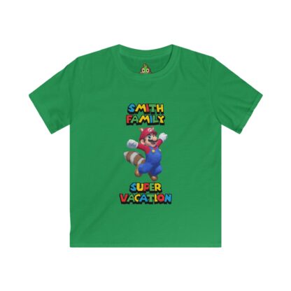 Youth Customizable Family Vacation T-Shirt; Super Adventure Awaits! - Image 5