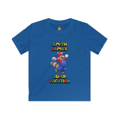 Youth Customizable Family Vacation T-Shirt; Super Adventure Awaits! - Image 7