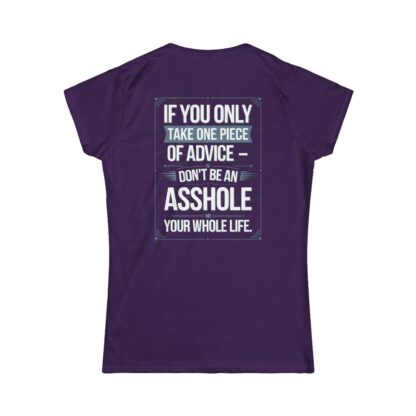 Women's Good Advice Tee - Image 5