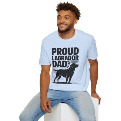 Men’s Labrador dad t-shirt – dog lover apparel for pet owners and Father’s Day gifts