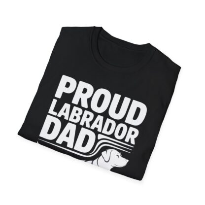 Men’s Labrador dad t-shirt – dog lover apparel for pet owners and Father’s Day gifts