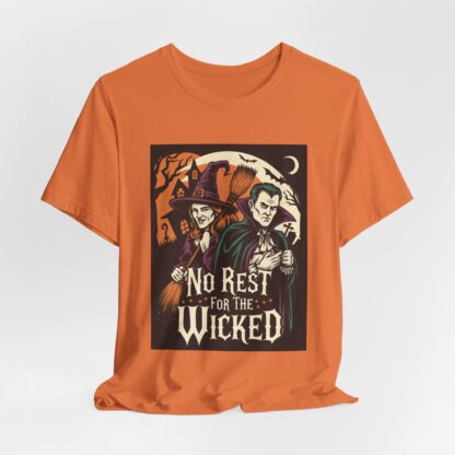 Eternal Halloween Hustle: No Rest for the Wicked Tee - Image 7