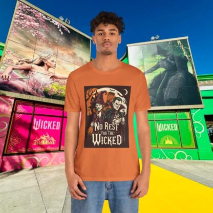 Eternal Halloween Hustle: No Rest for the Wicked Tee - Image 6
