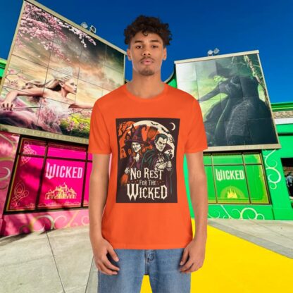 Eternal Halloween Hustle: No Rest for the Wicked Tee - Image 10