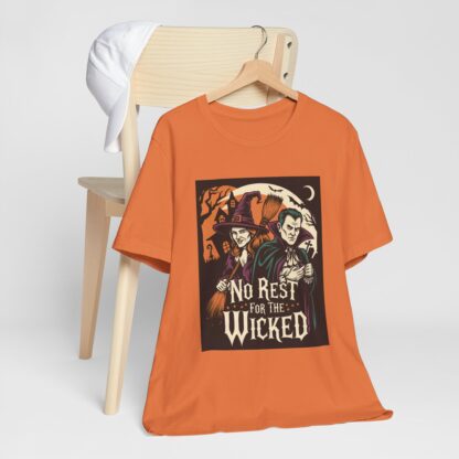 Eternal Halloween Hustle: No Rest for the Wicked Tee - Image 8