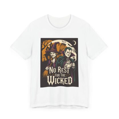 Eternal Halloween Hustle: No Rest for the Wicked Tee - Image 13
