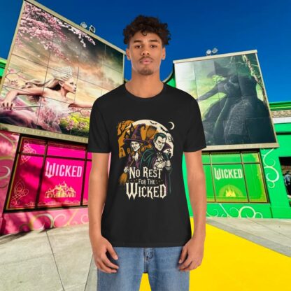Eternal Halloween Hustle: No Rest for the Wicked Tee - Image 2
