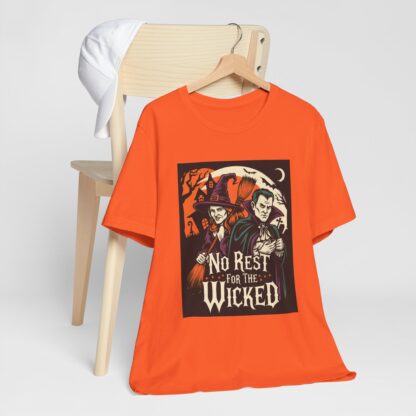 Eternal Halloween Hustle: No Rest for the Wicked Tee - Image 12