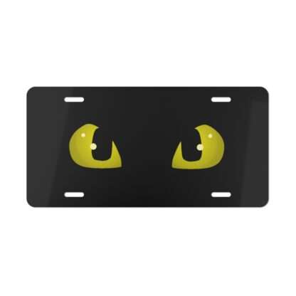 Yellow Dragon Eyes Vanity Plate, Command the Skies, A Must-Have for True Dragon Riders - Image 3