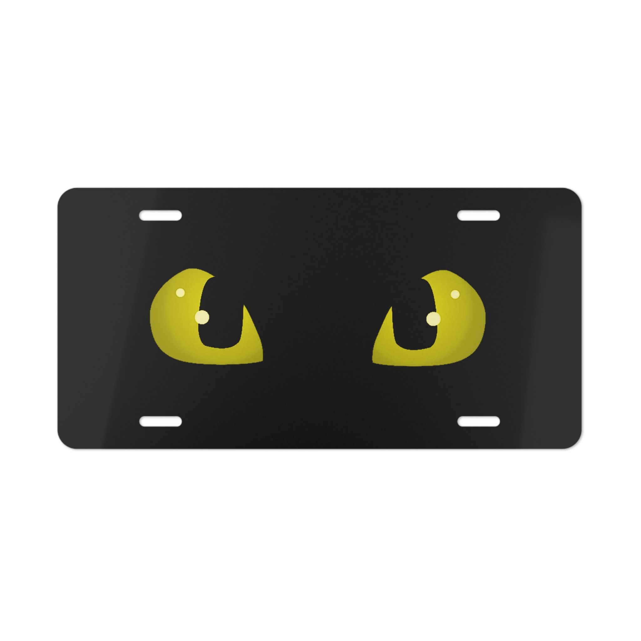 Yellow Dragon Eyes Vanity Plate, Command the Skies, A Must-Have for True Dragon Riders - Image 3